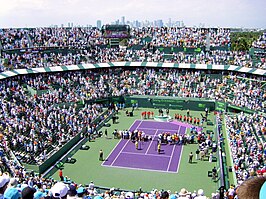 Tennisstadion in Crandon Park