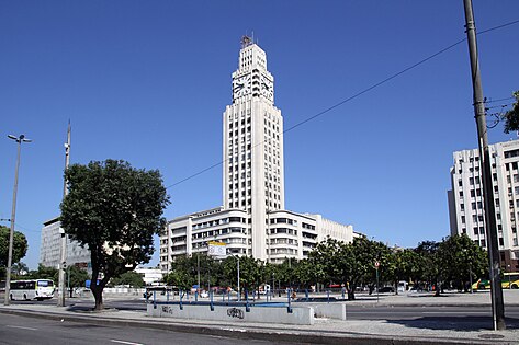 Estação Central do Brasil no Rio de Janeiro, Brasil (1943)