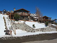 House in one of the region's ski centers.