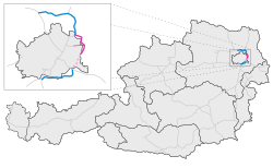 Az S1-es gyorsforgalmi út piros=tervezett szakasz, kék=elkészült szakasz