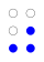 ⠴ (braille pattern dots-356)