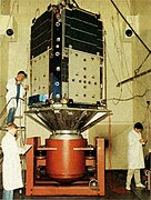 LACE undergoing inspection in an acoustic chamber