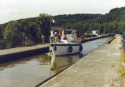 Skyline of Flavigny-sur-Moselle