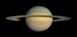 Foto fan Saturnus makke mei de Cassini Orbiter