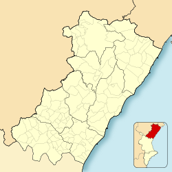 les Coves de Vinromà is located in Province of Castellón