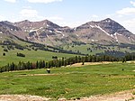 Mountains around Daisy Pass.