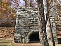 The Confederate foundry at Moratock Park, Danbury, North Carolina.