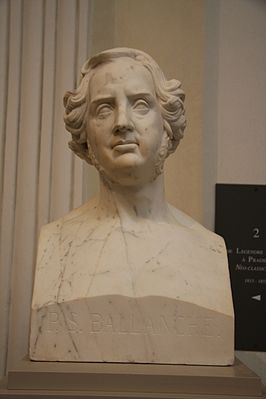 Buste van Pierre-Simon Ballanche door Jean-Marie Bonnassieux, musée des Beaux-Arts de Lyon