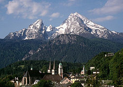 Watzmann z Berchtesgadenu