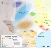 Indigene Stämme in Texas am Ende des 17. Jahrhunderts