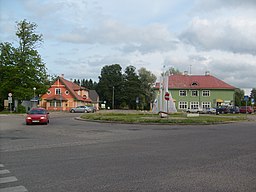 Stora torget i Kärrdal.