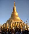 Šweitigoumská pagoda v Rangúnu, Myanmar (Barma)