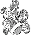 Wappen derer von Elben in Siebmachers Wappenbuch (1882)