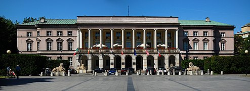 Le palais Lubomirski, à Varsovie