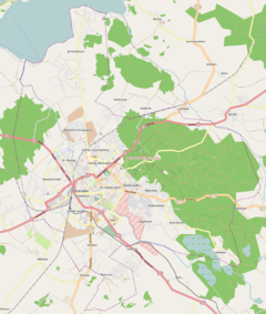 Localização de Koszalin na Polónia