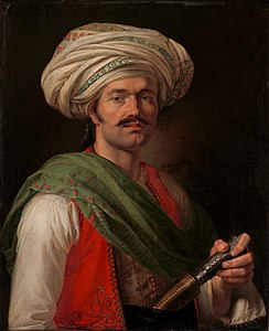 Horace Vernet, Portrait présumé de Roustam Raza, New York, Metropolitan Museum of Art.