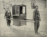 トルコのタフトゥレワン tahtırevan、1893年。