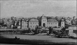 Świejkowski Palace in the 19th century