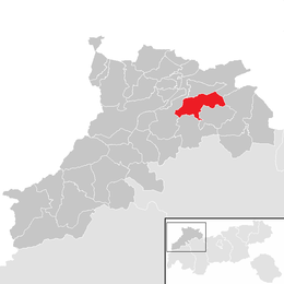 Location in the district