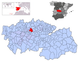 Santa Olalla - Localizazion