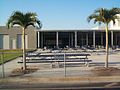 Barron G. Collier High School patio