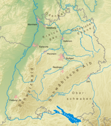 Baden-Württemberg – Mappa