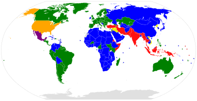 A political map of the world