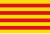 Flagge Katalonien