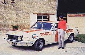 Henri Chemin et la Mustang Barclay.