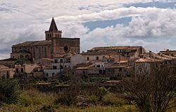 Skyline of Porreras