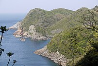 島根半島北岸（松江市美保関町）