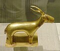 Figurine d'ibex en or