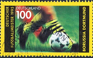 Sondermarken der Deutschen Post anlässlich der Meisterschaften 1995