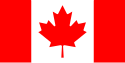 Vertical triband (red, white, red) with a red maple leaf in the centre