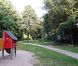 Het Henry Vahl-Park in Hamburg-Eimsbüttel