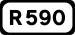 R590 road shield}}