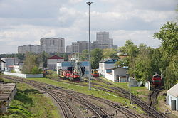 Заезд в депо Лихоборы