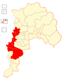 Provincia di Valparaíso – Localizzazione