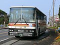 貸切車を転用した一般路線バス（廃車済）