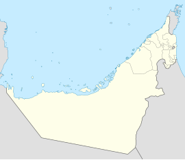 Al-Ain na mapi Ujedinjenih Arapskih Emirata