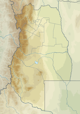 Voir sur la carte topographique de Mendoza