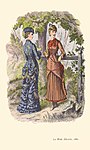 Fashion Plate 1880 Outdoors