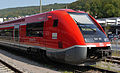 DB Regio treinstel 641 017 op de Hochrheinbahn