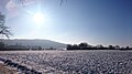 Hameau de Sézéria en hiver.