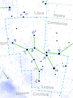 おおかみ座ニュー2星のサムネイル