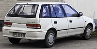 Suzuki Swift GLX 5-door hatchback (second facelift, Sweden)