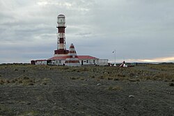 麦哲伦海峡的灯塔