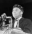 Elijah Muhammad overleden op 25 februari 1975