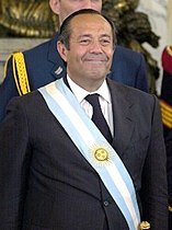 Adolfo Rodríguez Saá (2001) 25 de xunetu de 1947 (77 años) (Interín)