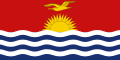 del 27 de Diciembre de 2008 al 31 de Enero de 2009: Bandera de Kiribati, representa una fregata volando sobre un sol naciente con 17 rayos del sol que representan las 16 islas Gilbert y la de Banaba. En la mitad inferior se encuentran ondas horizontales que representan al océano Pacífico y los 3 grupos de islas que componen el país. . La bandera fue diseñada por Sir Artur Grimble en 1932 para la colonia británica de las islas Gilbert y Ellice.